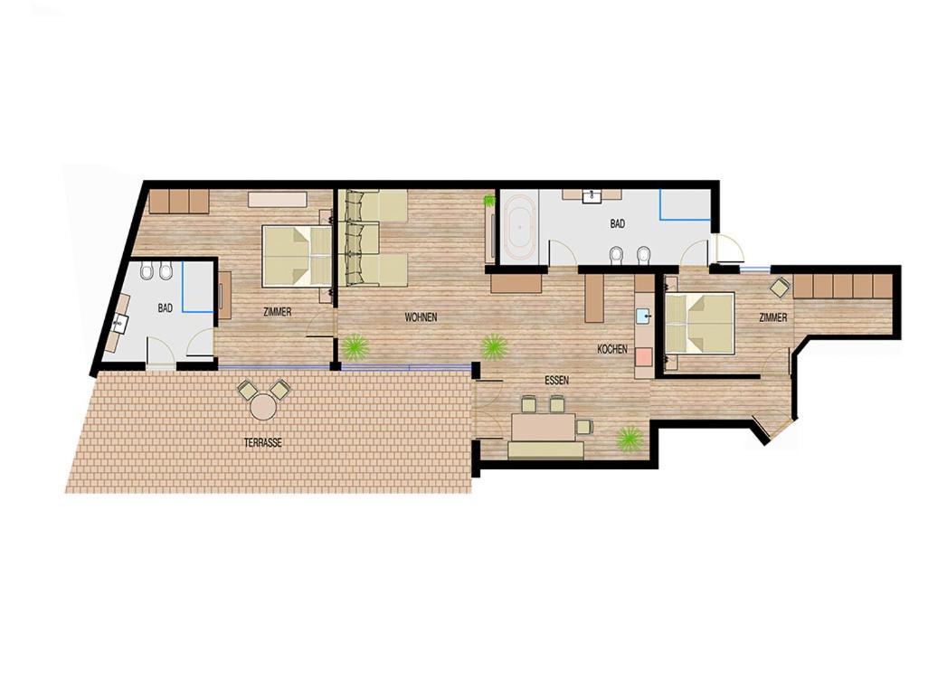 제펠드 인 티롤 Haus Tannengruen 아파트 외부 사진
